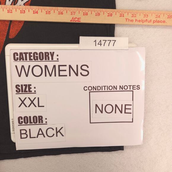 Rolling Stones Band Crew Neck Short Sleeve Graphic T Shirt Womens Size 2XL Black - Picture 8 of 9